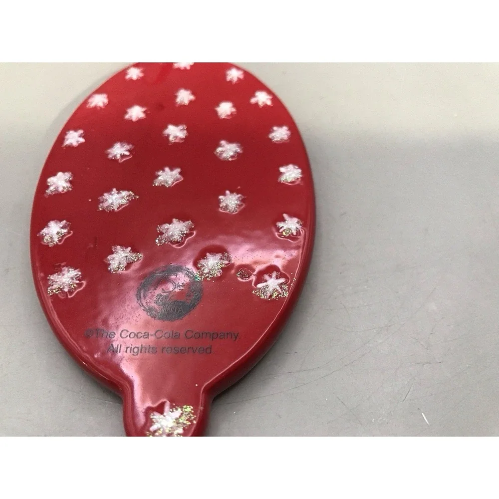 2006 Dept 56 Coca-Cola Santa‎ Christmas Glass Ornament New in Box